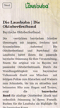 Mobile Screenshot of dielausbuba.de
